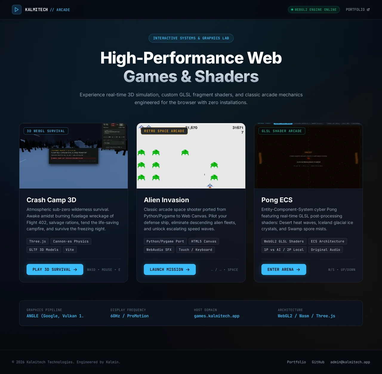 Kalmitech Games & Interactive Graphics Lab preview